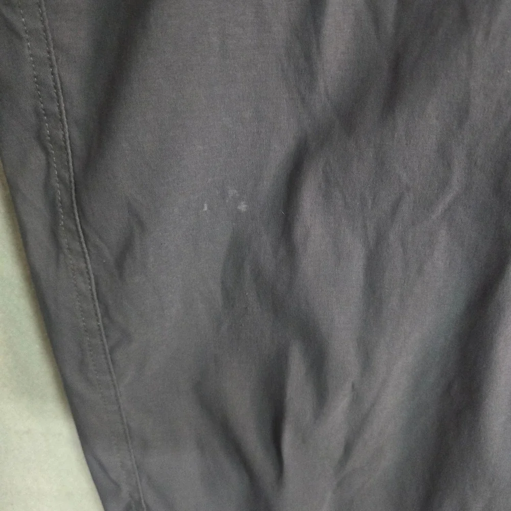 Orvis Hiking Pants Charcoal Grey Water Repellent Tech Utility Cargo Slacks 32x30